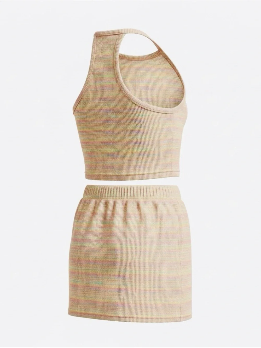 SHEIN Girl’s ADORABLE Halter Crop Top & Mini Skirt Set - Youth Size 10-11, New